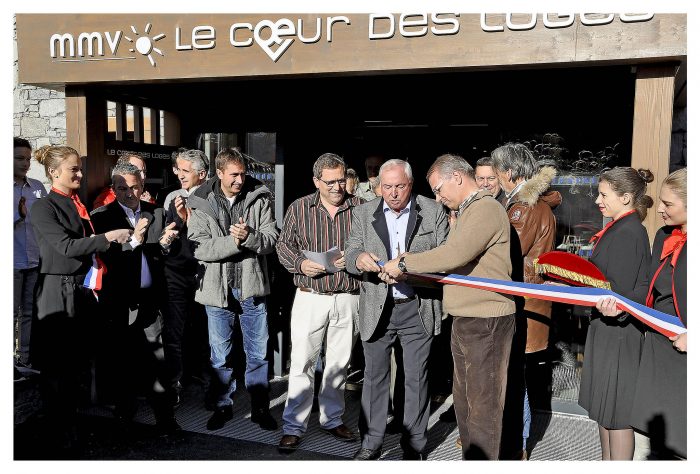 inauguration ménuires décembre 2016