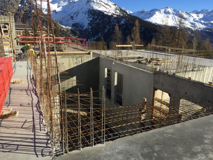 la rosière chantier