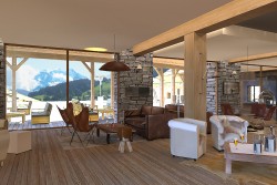 combloux vue restaurant