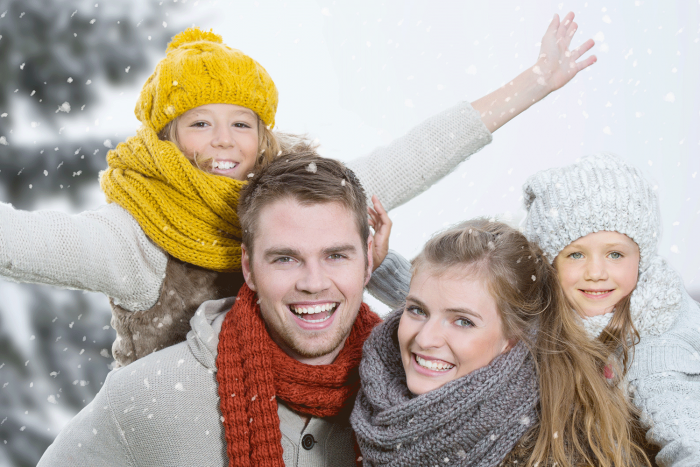 famille ski activités