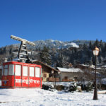 Station de Megève sous la neige